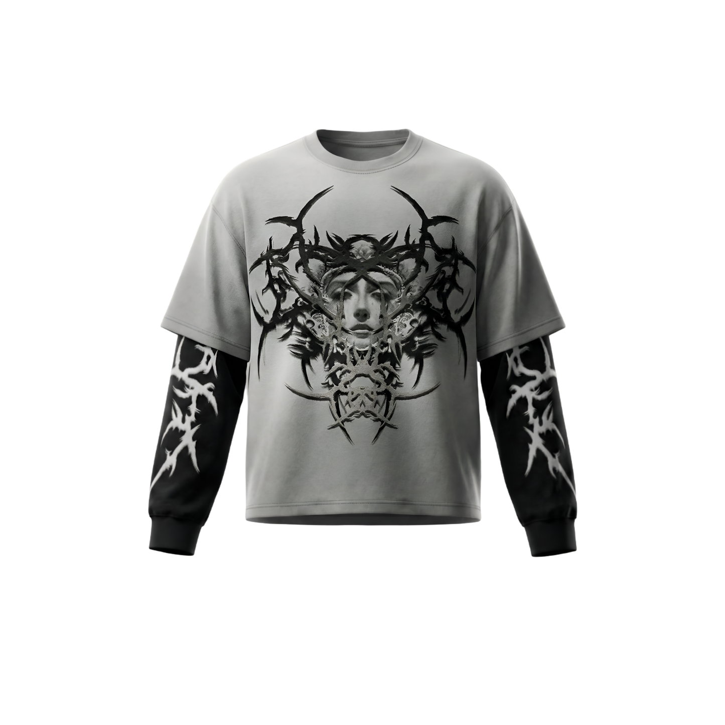 Aurx black tribal and gothic-style graphics