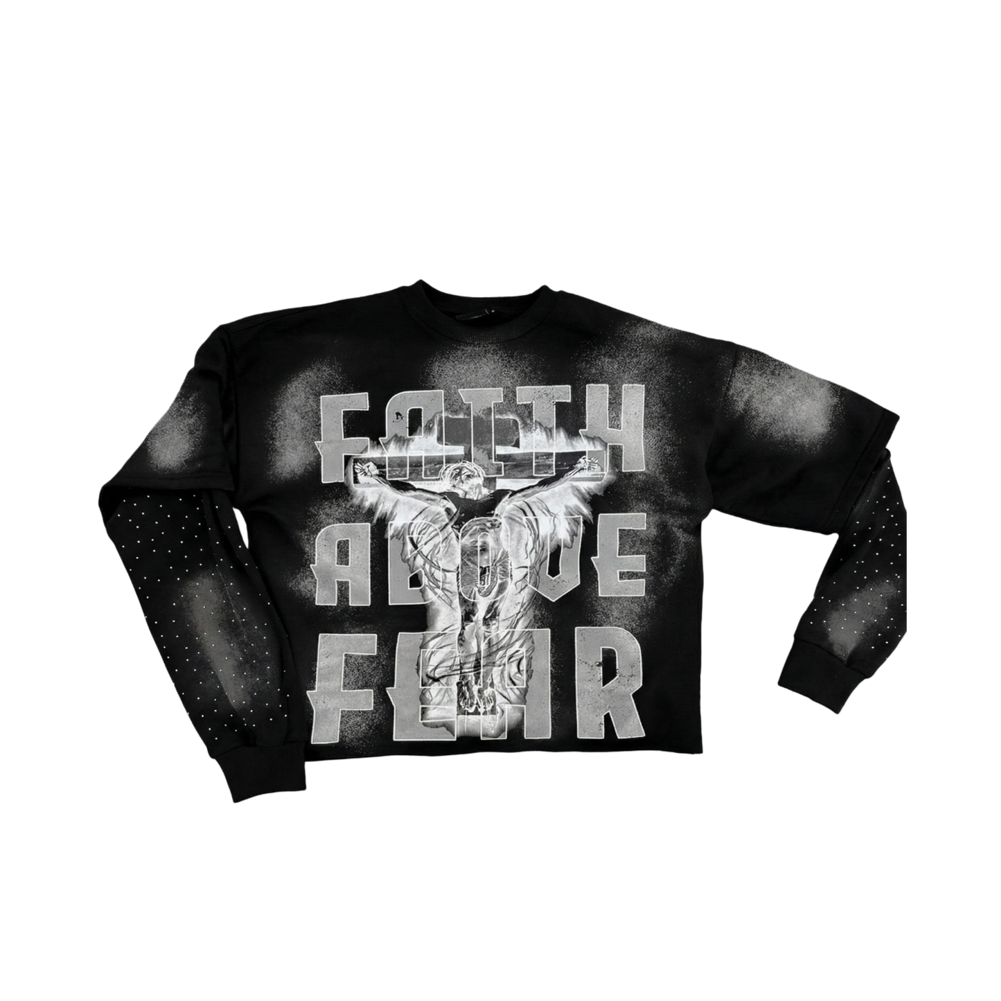 AURX “Faith Above Fear” Layered Tee