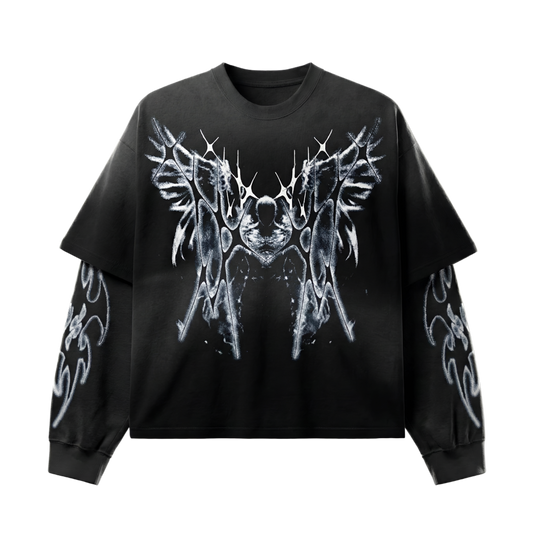 Men's Rapper 2000s Vintage Long Sleeve T Shirt